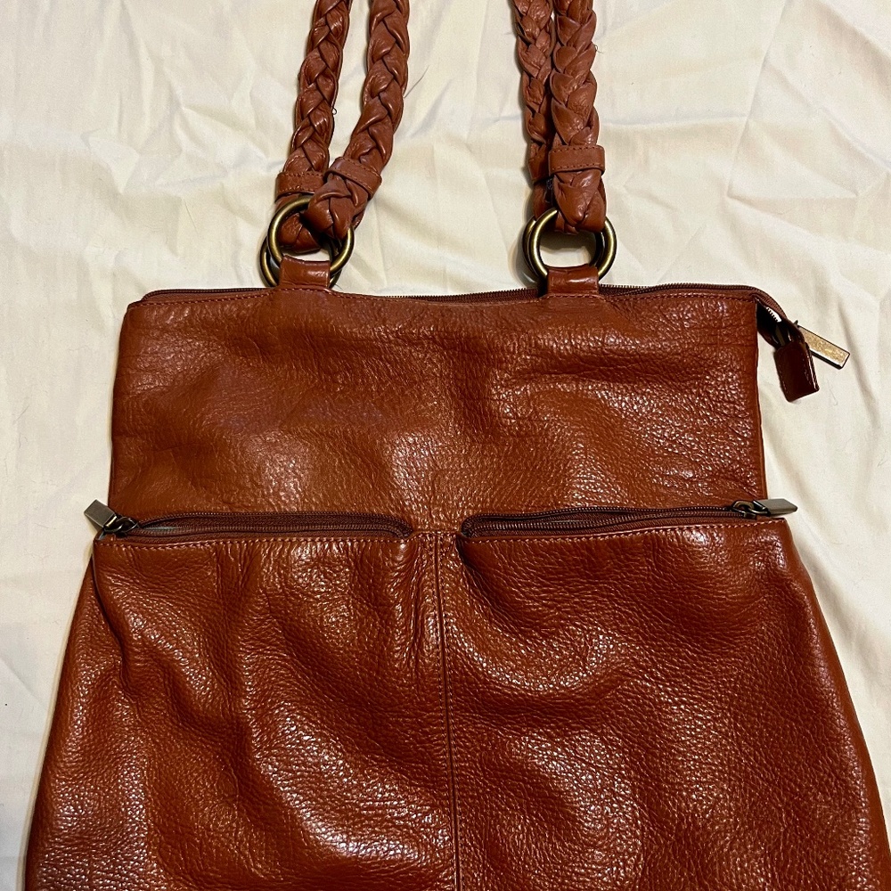 The Territory Ahead brown leather purse